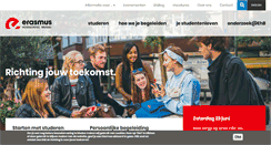 Desktop Screenshot of erasmushogeschool.be