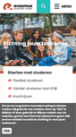 Mobile Screenshot of erasmushogeschool.be